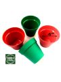 4 pcs 4"  Pot Planter Tree Tob. 