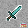 10 pieces of minecraft stickers for noteook, laptop etc. 