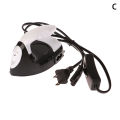 【Best Price Guaranteed】 Mini Craft Iron Electric Iron Portable Handy Heat Press Diy Small Iron For Ironing Clothes Laundry Appliances EU/US/UK Plug Tetuo.