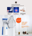 Mesh Nebulizer machine mini portable handhold Nebulizer machine for baby and adult,baby nebulizer, cough treatment device. 