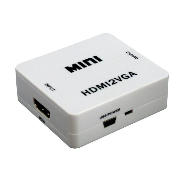 HDMI to VGA Converter With Audio 1080P Adapter