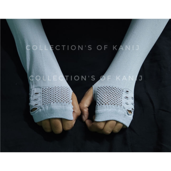Ash%20Colour%20Fingerless%20Hand%20Sleeve%20For%20Women%20And%20Girls-1%20Pair%20-%20Image%202