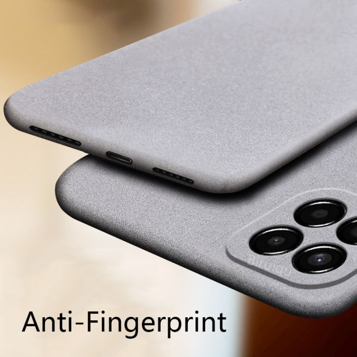 Biruiqu%20For%20Samsung%20Galaxy%20M33%205G%20Shockproof%20Anti%20Slip%20Soft%20TPU%20Sandstone%20Matte%20Back%20Case%20Cover%20-%20Image%203