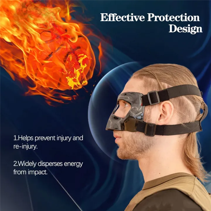 Sports%20Face%20Guard,%20Nose%20Guard%20for%20Broken%20Nose,%20Basketball%20Football%20Softball%20Training%20Face%20Protect%20Shield,%20Easy%20to%20Use%20Black%20Close%20-%20Image%205