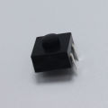 10Pcs- BLACK Color 3Pin Momentary Push Button Switches DC 1A 30V Mini 3 Pin Push Switch Latching On Off  Switches For Flashlights Torch Lights. 