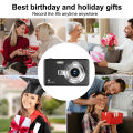 4K HD 1080P Digital Camera 16x Digital Zoom Rechargeable Camera 2.4-inch IPS Screen Timer Photo Entry Camera. 