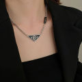 Barbara Bangladesh Jewelry Cool Girl Korean Letter B Triangle Brand Necklace -  Necklace For Girls. 