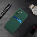 【Solo Yolo】Solid Color Card for Samsung s23 Phone case iphon14 Simple and Soft note20 All-Inclusive Protective Cover A14/54. 