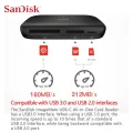 SanDisk SDDR-A631 Memory Card Reader USB 3.1 Imagemate Pro Multi-Card Reader for TF/SD/CF Card SDHC SDXC microSDHC microSDXC. 