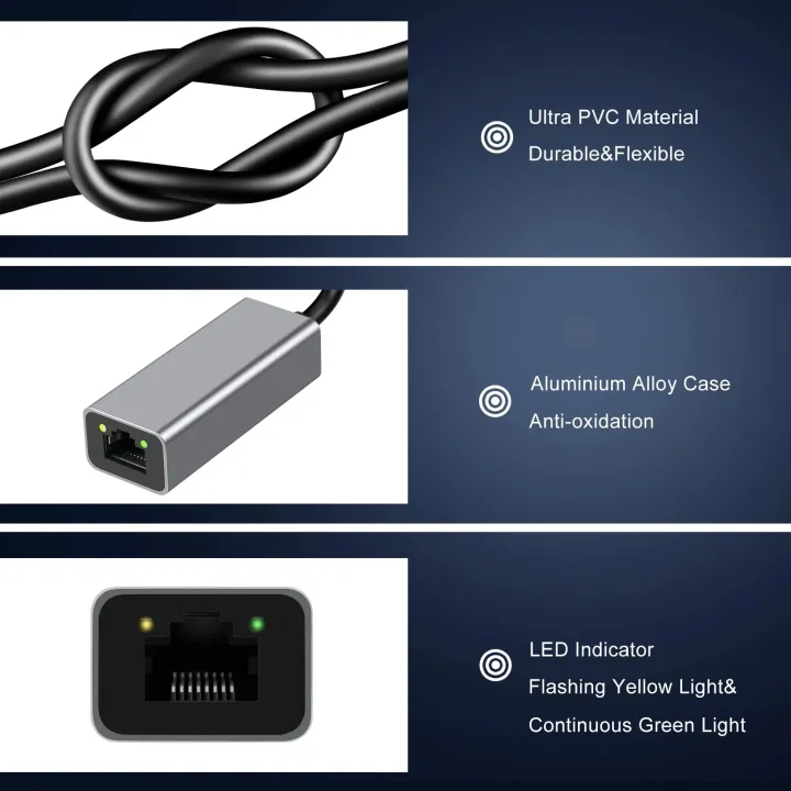 USB%203.0%20to%20Ethernet%20Network%20Card%20Aluminum%20Gigabit%20Type-C%20Adapter%20for%20Laptop%20MacBook%20Pro%201000/100Mbps%20USB%20C%20Lan%20RJ45%20Adapter%20-%20Image%206