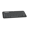 Logitech K380S Pebble Keys 2 Tonal Graphite Multi-Device Bluetooth Keyboard.