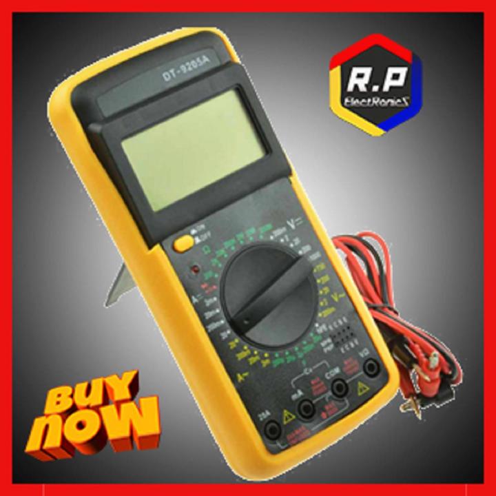 Digital DT9205A Multimeter LCD AC/DC Ammeter Voltmeter Ohmmeter Resistance Capacitance Tester