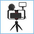SYNCO Vlogger Kit 1 with Microphone & Rechargable LED Video Light for Cameras/SmartPhone.