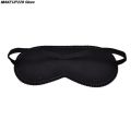 1pc Sleeping Eye Mask Black Eye Shade Sleep Mask Black Mask Bandage on Eyes for Sleeping Emotion Sleep Mask. 