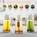 Premium 2 In 1 Glass Oil Sprayer Bottle. 