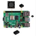 Square Cooling Fan with Heatsink Kit For Raspberry Pi 4B. 