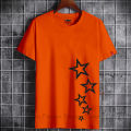 Pink &White Fashionable Tops Ladies Short Sleeve Casual Girls Print New T-Shirt For Women - T Shirt For Women.