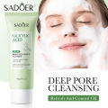 SADOER Salicylic Acid Facial Cleanser Face Wash Foam Face Cleanser Moisturizing Facial Cleansing Hydrating Skin Care Products.