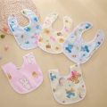 3 Piece Soft Cotton Elegant and Stylish Bibs for Kids lul dani. 