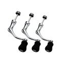 Fishing Wheel Rocker Arm Spinning Reel Accessories Metal Crank Fishing Reel Handle Wheel Telescopic Fishing Rod Handle 90% Universal Accessories.