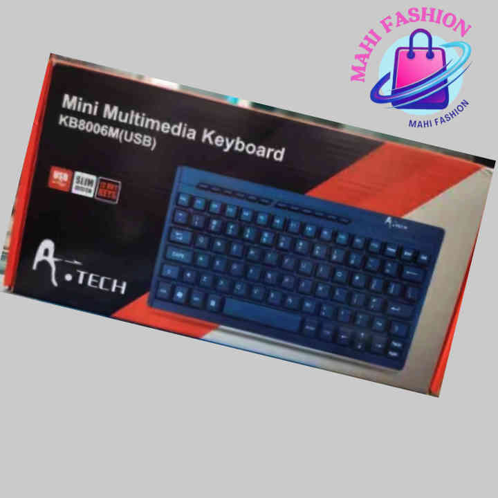 Mini Multimedia Keyboard, Wired USB