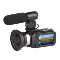 4K FULL HD 1080P 30MP LCD Screen 3.0" HD IR Digital Video Camera USB2.0 (High Speed) DV Camcorder Home Recorder HDV.