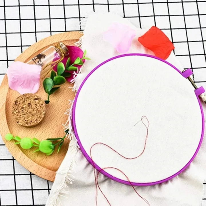 KRABALL%2035pcs%20Cross%20Stitch%20Round%20Hoop%20Set%20Embroidery%20Frame%20Hoop%20Ring%20Sewing%20Tools%20With%20Needles%20Needlework%20Tools%20Accessories%20-%20Image%205