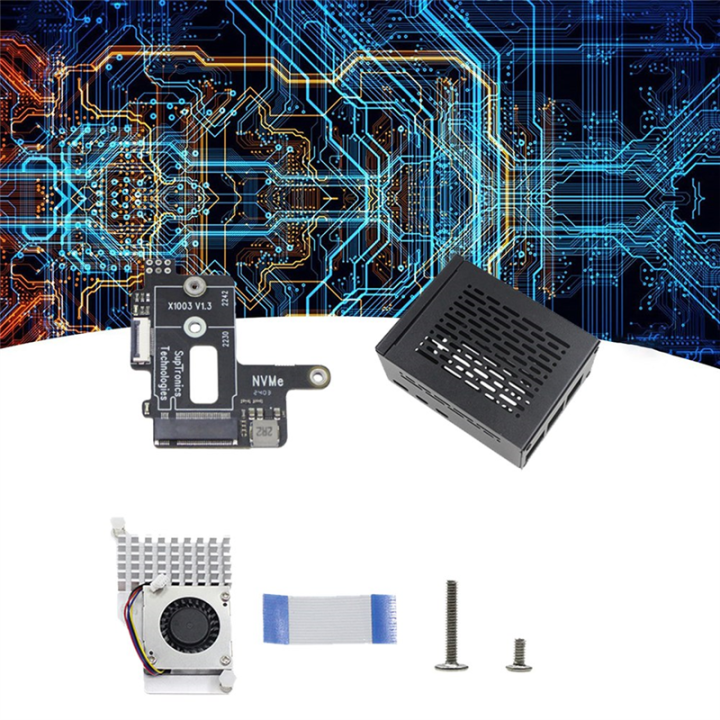 NAMUNY%20For%205%20PCIe%20to%20M.2%20NVMe%20HAT+Radiator+Case%20SSD%20MINI%20Adapter%20Board%20for%202242%202230%20NVMe%20SSD%20Expansion%20Board%20-%20Image%205