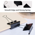 Large Paper Clip Thickened File Folder and Drawing Board Clip 2.4 Inches (Approximately 6.1 Cm) 8 Pieces.