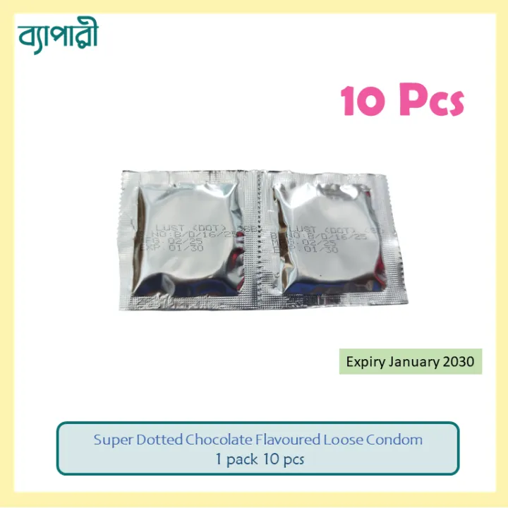 Loose%20Super%20Dotted%20Strawberry%20&%20Chocolate%20Flavoured%20Condom%20-%20Image%205