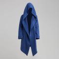【Alien Alien】 Leisure Cool Hooded Men Trench Coat Extra Long Jacket Oversize for Autumn. 