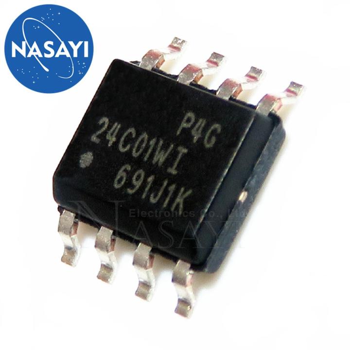 【Exclusive Discount】 10PCS AT24C01 24C01 SOP-8 memory/serial port