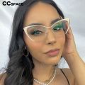 55033 Cat Eye Metal Frame Glasses for Women Optical Computer Glasses Famale Spectacles Fashion Eyewear Eyeglasses.