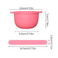 Wax Warmer Thickening Heat-resistant Silicone Bowls Hair Removal Wax Replacement Pot Bowls Hair Removal Reusable Waxing Pot Bowl. 