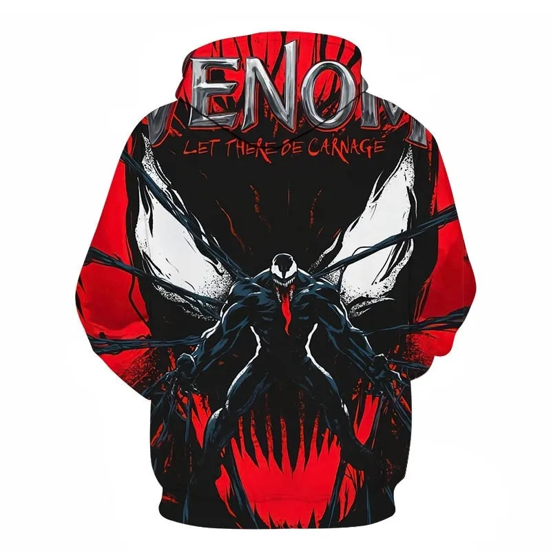 Hoodie Movie Venom Hoodie Fashion Casual Hoodie Street Hoodie Pullover European Size XXS 6XL Daraz .bd