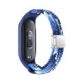 Watch Strap For Xiaomi Mi Band 8 9 10 Elastic Nylon solo Loop Adjustable Watch Band Magnetic Buckle Belt for MI bend 8 9 10 শুধু ঘড়ির বেল্ট ঘড়ি না.