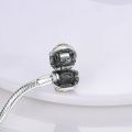 Bracelet Silver 925 Original 17-20CM Star Moon Sun Four Leaf Clover Green Zircon Bracelets Fit DIY Charms Birthday Jewelry Gifts.