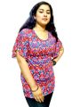 Kappa Fashion Regular Use Export Quality Fashionable Cotton Linen Mix Comfortable T-Shirt For Ladies .. 