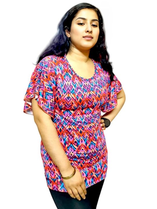 Kappa%20Fashion%20Regular%20Use%20Export%20Quality%20Fashionable%20Cotton%20Linen%20Mix%20Comfortable%20T-Shirt%20For%20Ladies%20.%20-%20Image%204