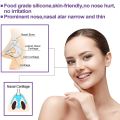 Nose Shaper Lifter Clip Nose Up Lifting Soft Silicone Rhinoplasty Nose Bridge Straightener Corrector Silicone Nose Massage Nose Slimming Beauty Tool.