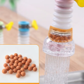 Water Filter Faucet-360-Degree Kitchen Water Filter- Size 11*4.7 cm- Material TRP+PP-01 Piece.