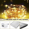 LED Fairy String Lights USB Copper Wire Starry String Light Strip Lamp Holiday Lighting Home Wedding Party Light Decor. 