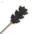 Metal Traffic Signal Pedestrian Crossing LED Light Model 5-6V HO OO Train Railway Architecture Diorama Scenery Layout Pack of 3pcs 6cm.