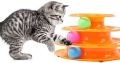 New Design Interactive Plastic Pet Cat Disk Scratcher Toy Cat Toys.