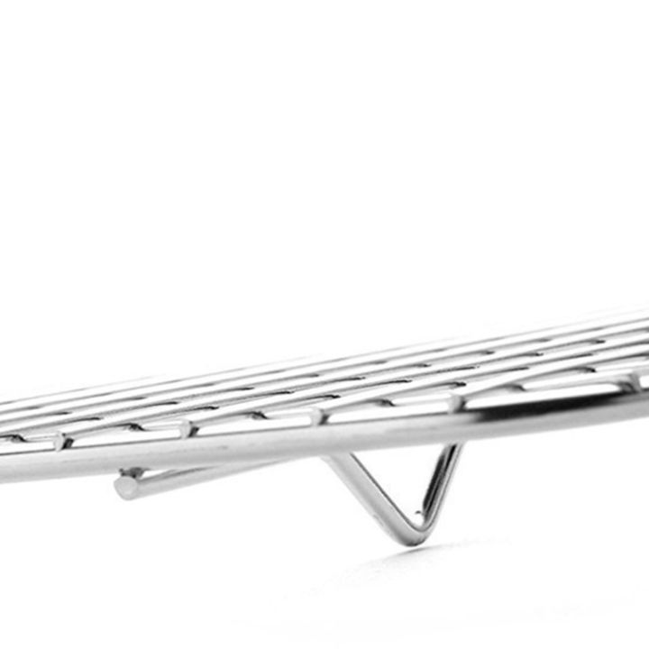 304%20Stainless%20Multipurpose%20Steel%20Round%20Grill%20Net%20with%20Foot%20Barbecue%20Rack%20Steam%20Baking%20Rack%20Camping%20Outdoor%20BBQ%20Meshes%20-%20Image%208