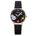 Kids Watches Set Students Children Pink Watch Girls Leather Strap Child Hours Quartz Wristwatch Girl Gift Clocks. 