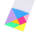 Magnetic tangram puzzle toy children's plastic graphic cognition tangram early education splicing blocks. 