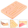 Reusable Surgical Medical Practice Traumatic Simulation Wounds Training Teaching Model Suture Kit Pad Silicone Fake Skin Suture.