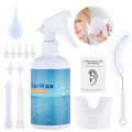 Ear Wax Removal Kit Ear Irrigation Cleaning Ear Cleaner With Ear Washing Syringe Squeeze Bulb Ear Care Kids Adults Health Care.
