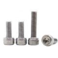 2-50Pcs M1.6 M2 M2.5 M3 M4 M5 M6 M8 M10 Din912 304 Stainless Steel Metric Thread Allen Hexagon Head Screw Bolt Length 3 To 50mm. 